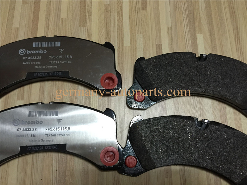 95835193901 Front Brake Pad Set Porsche 958 VW Touareg 7P0698151 Height